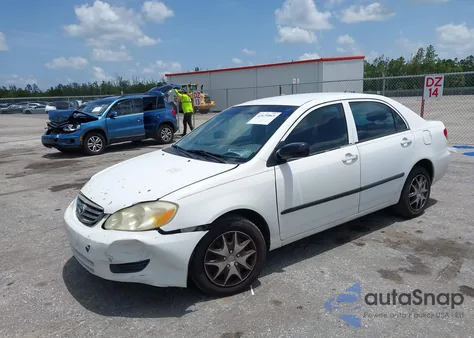2004 Toyota Corolla Ce из США, поврежденный, VIN 1NXBR32EX4Z291416